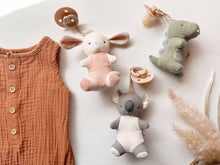 Load image into Gallery viewer, *NEW OPTIONS* Bitzy Pal Natural Rubber Pacifier & Plush
