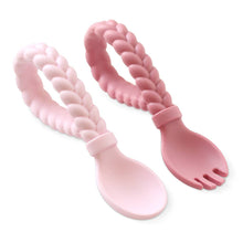 Load image into Gallery viewer, Sweetie Spoons™ Spoon + Fork Set