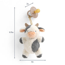 Load image into Gallery viewer, *NEW OPTIONS* Bitzy Pal Natural Rubber Pacifier & Plush