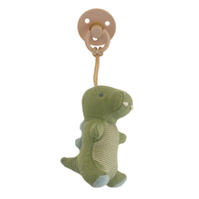 Load image into Gallery viewer, *NEW OPTIONS* Bitzy Pal Natural Rubber Pacifier & Plush