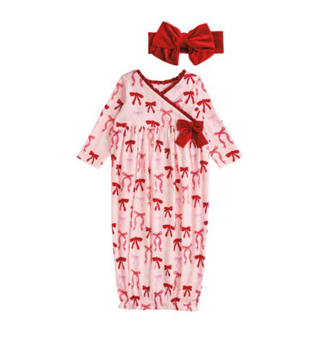 Mud Pie Christmas Bow Take Me Home Set