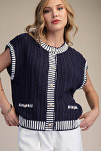 Load image into Gallery viewer, Rachel Stripe Sweater Vest