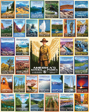 Load image into Gallery viewer, National Park Posters (1836pz) - 1000 Piece Jigsaw Puzzle