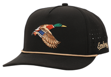 Load image into Gallery viewer, Black Golf Mallard Hat
