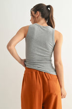 Load image into Gallery viewer, Essential Micro-Ribbed Athleisure Tank Top