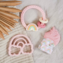 Load image into Gallery viewer, *NEW OPTION* Ritzy Rattle™ Silicone Teether Rattles
