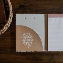 Load image into Gallery viewer, Magnolia Floral Padfolio - Daily Grace