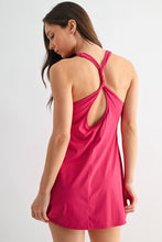 Load image into Gallery viewer, Active Dress- Twist Back