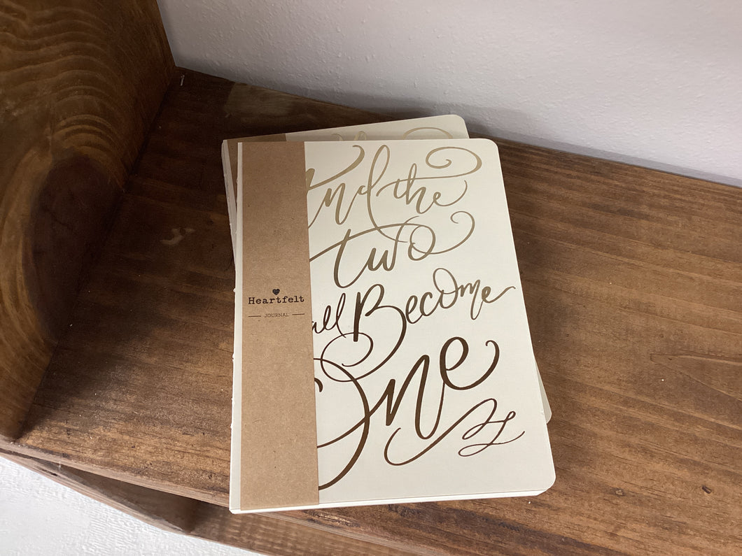 Two Become One Journal