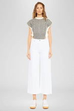 Load image into Gallery viewer, Whitney H. Rise Crop Wide Leg Denim