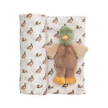 Load image into Gallery viewer, Mallard Duck Swaddle- Mud Pie