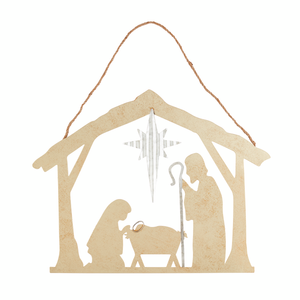 Nativity Door Hanger