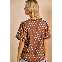 Load image into Gallery viewer, Lexi Polka Dot Blouse