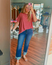 Load image into Gallery viewer, Z Melange S/S Hi Low Top