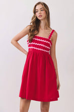 Load image into Gallery viewer, Ric Rac Mini Dress