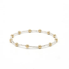 Load image into Gallery viewer, The Malibu Mix Collection 14k Gold-Filled and Sterling Beaded Bracelets