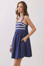 Load image into Gallery viewer, Ric Rac Mini Dress