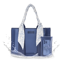 Load image into Gallery viewer, Case-Mate Something Navy Twilly Jelly Tote Bag