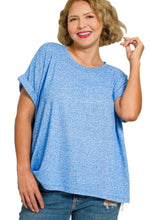 Load image into Gallery viewer, Z Plus Melange Hacci S/S Top