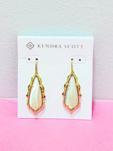 Load image into Gallery viewer, Kendra Scott Adriana Sclp Framed Drop Earrings