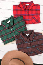 Load image into Gallery viewer, Classic L/S Plaid Shirt