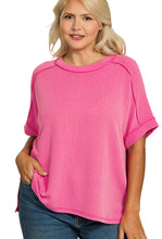 Load image into Gallery viewer, Z S/S Ribbed Tee