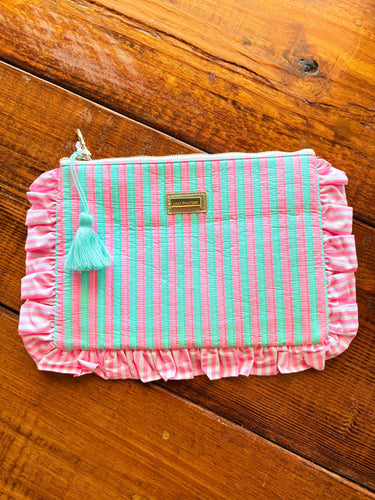 Lilly Pulitzer Ruffle Pouch