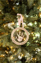 Load image into Gallery viewer, Mud Pie Acrylic Handprint Ornament