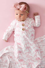 Load image into Gallery viewer, Newborn Baby Knot Gown &amp; Hat Set | Fancy Frills