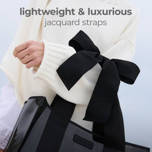 Load image into Gallery viewer, Case-Mate Midnight Black Bow Jelly Tote Bag