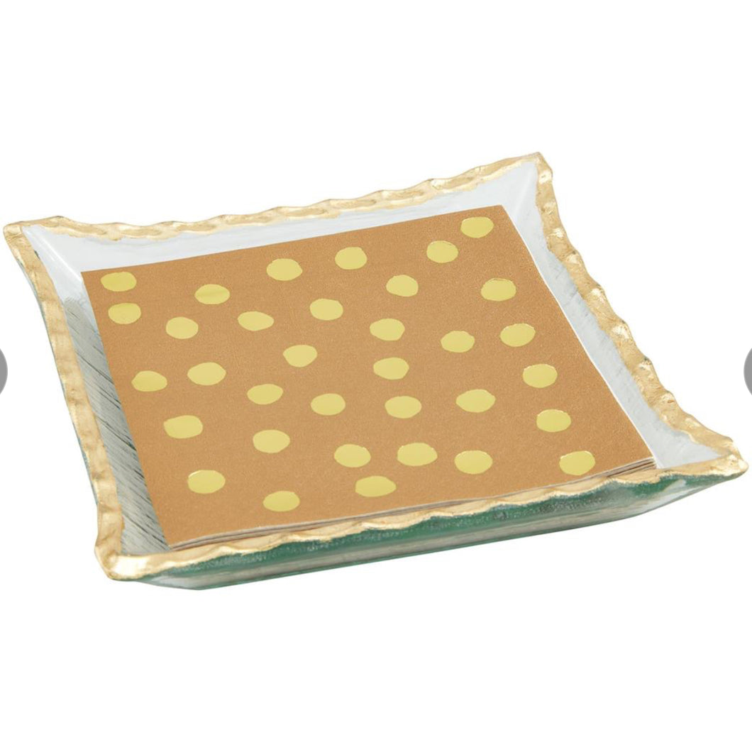 Gold Scallop Napkin Set