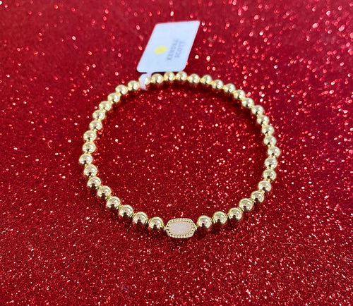 Mini Elaina Strch Gold Bracelet