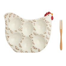 Load image into Gallery viewer, Mini Rooster Deviled Egg Tray - Mud Pie