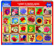 Load image into Gallery viewer, What Flowers Mean - 1000 Piece Jigsaw Puzzle