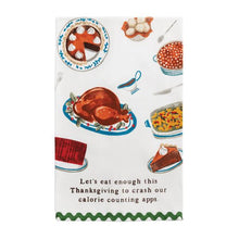 Load image into Gallery viewer, Mud Pie Thanksgiving Trim Towel