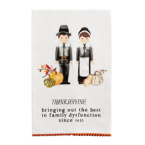 Mud Pie Thanksgiving Trim Towel