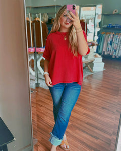 Z S/S Corded Tee