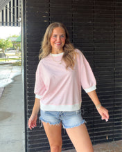 Load image into Gallery viewer, Z Striped 3/4 Sleeve Top