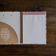 Load image into Gallery viewer, Magnolia Floral Padfolio - Daily Grace