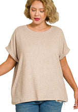 Load image into Gallery viewer, Z Plus Melange Hacci S/S Top