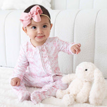 Load image into Gallery viewer, Fancy Frills Ruffle Zipper Footie