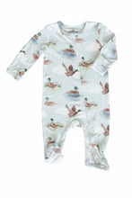 Load image into Gallery viewer, Little Duckling Zipper Footie