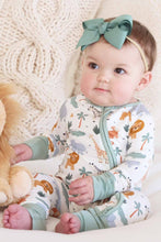 Load image into Gallery viewer, Safari Snuggles Convertible Zip Romper