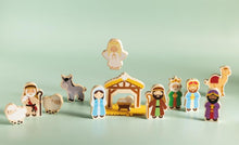 Load image into Gallery viewer, Mud Pie Nativity Wood Toy Set
