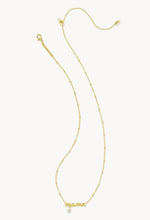 Load image into Gallery viewer, Mama Crystal Pendant Necklace Gold