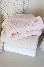 Load image into Gallery viewer, Organic Cotton Muslin Swaddles
