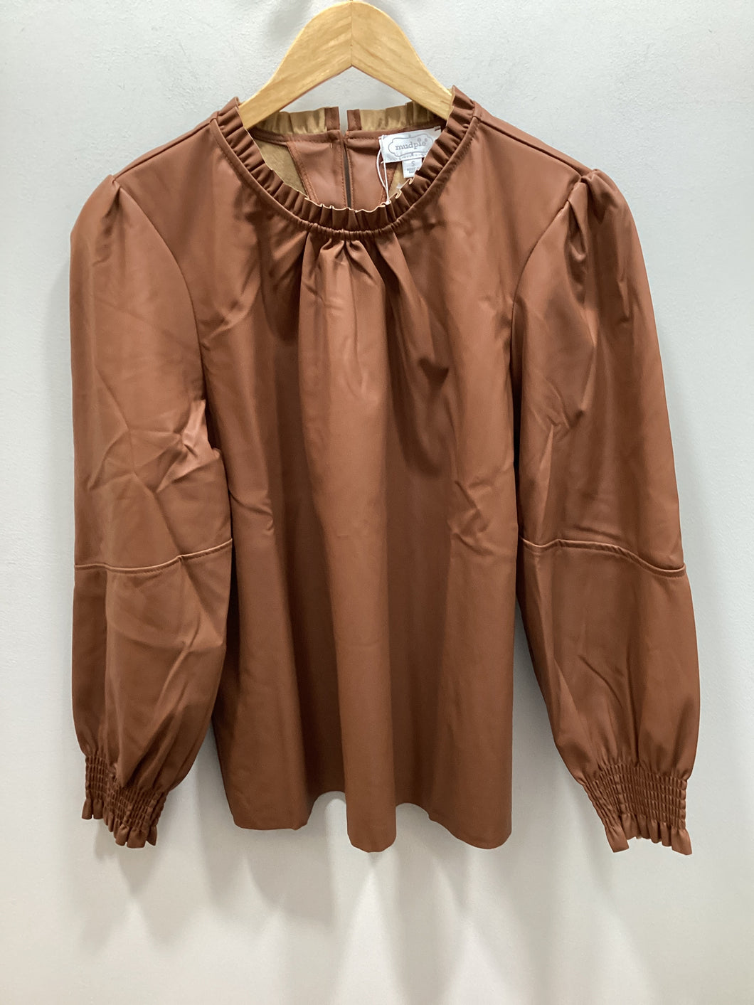 Mud Pie Putnam  Leather Top