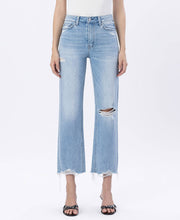 Load image into Gallery viewer, Ezra Crop H. Rise Slim Wide Leg Jean
