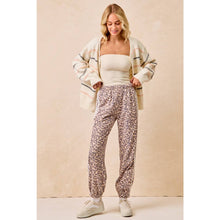 Load image into Gallery viewer, Leopard Track Pants