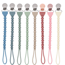 Load image into Gallery viewer, Sweetie Strap™ Silicone One-Piece Pacifier Clips